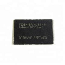 TC58NVG1S3ETA00 256 Mb (2048+64 bytes) , 3.3V, TSOP-48, SLC NAND. 